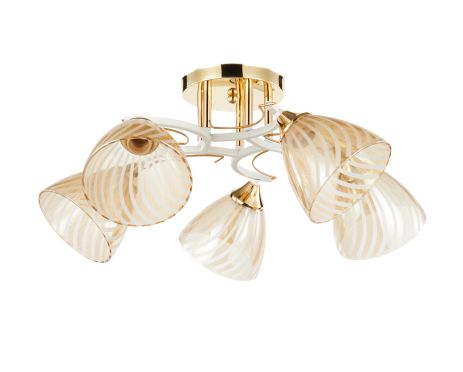 Люстра на 5 Плафонів INTEREES IS 6120-5