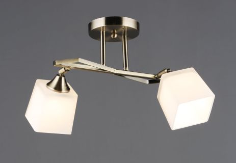 Стельова люстра VALESO B N6651/2 AB на 2 плафони Стельова люстра VALESO B N6651/2 AB на 2 плафони