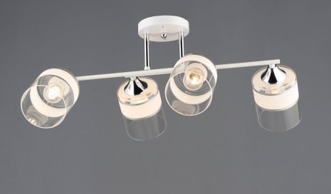 Люстра білий+хром B A4435/4