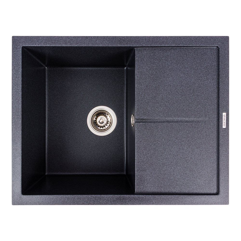 Мийка гранітна матова VALESO CRIPTA 6550, Карбон Мийка гранітна матова VALESO CRIPTA 6550, Карбон