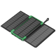 Внешний аккумулятор Power Bank 30000 mAh Solar Wireless, складной, беспроводная зарядка, 4 порта, LED дисплей, черный