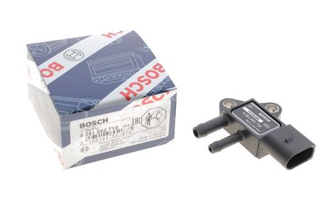 Датчик тиску вихлопних газів SKODA AUDI SKODA 03G906051A, AUDI 0281002710, BOSCH (0281002710)