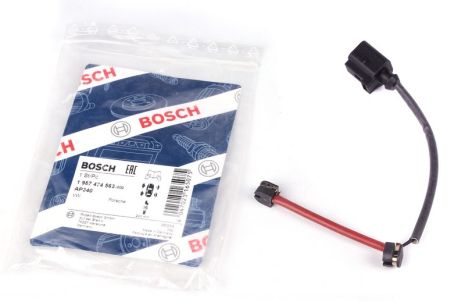 Датчик износа тормозных колодок VOLKSWAGEN 7L5907637B, AUDI 7L5907637B, AUDI Q7, BOSCH (1987474563)