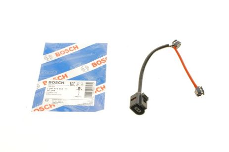 Датчик износа тормозных колодок VOLKSWAGEN AUDI, AUDI PORSCHE, VOLKSWAGEN 7L0907637B, BOSCH (1987473013)
