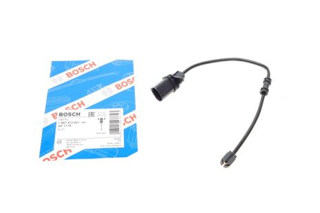 Датчик износа тормозных колодок SKODA 80A615121A, SEAT 80A615121A, VOLKSWAGEN 80A615121A, BOSCH (1987473601)