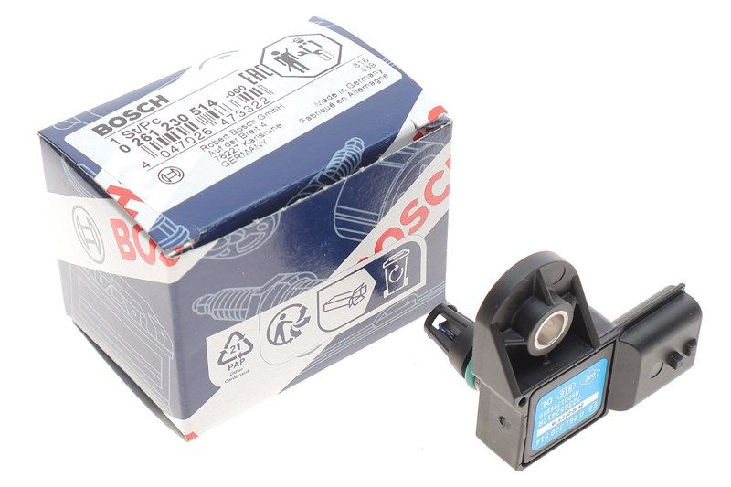 Датчик абсолютного давления, RENAULT TRAFIC, BOSCH (0261230514) RENAULT 223652412R, BOSCH (0261230514) Датчик абсолютного давления, RENAULT TRAFIC, BOSCH (0261230514) RENAULT 223652412R, BOSCH (0261230514)