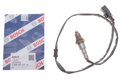 Датчик кислорода, лямбда-зонд SEAT IBIZA, SKODA FABIA, VOLKSWAGEN 04C906262K, BOSCH (0258030133)