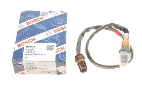 Датчик кисню, лямбда-зонд MERCEDES BENZ, MERCEDES-BENZ CLK, MERCEDES-BENZ C-CLASS, BOSCH (0258006324)