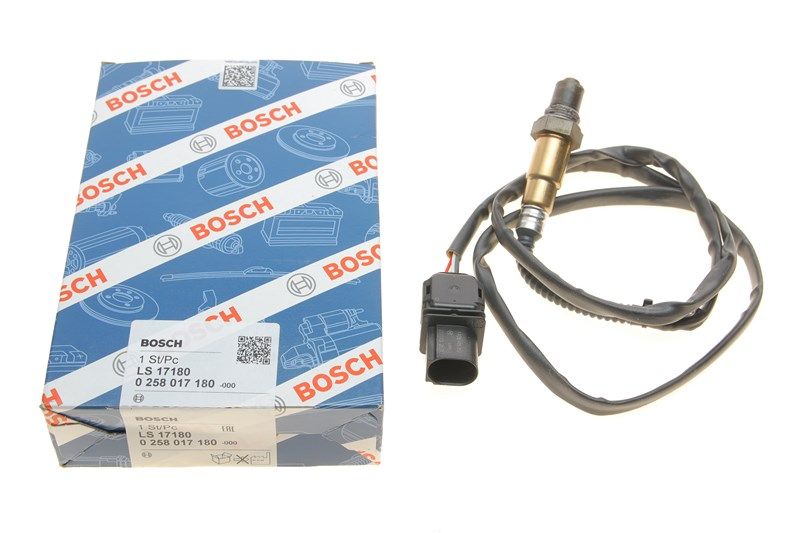 Датчик кисню, лямбда-зонд AUDI BENTLEY, SEAT VW, VOLKSWAGEN A3, SEAT 1K0998262N, BOSCH (0258017180) Датчик кисню, лямбда-зонд AUDI BENTLEY, SEAT VW, VOLKSWAGEN A3, SEAT 1K0998262N, BOSCH (0258017180)