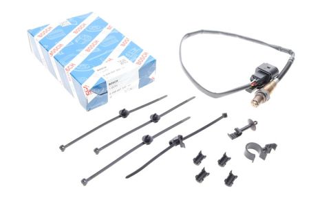 Датчик кислорода, лямбда-зонд SKODA SKODA, SKODA 06A906262BF, SEAT 030906262J, BOSCH (0258007353)