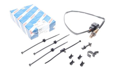 Датчик кислорода, лямбда-зонд SKODA SKODA, SKODA 06A906262BF, SEAT 030906262J, BOSCH (0258007353)