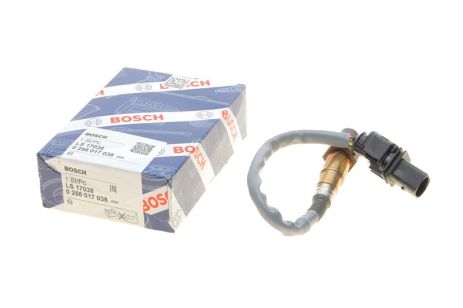 Датчик кислорода, лямбда-зонд BMW 3, BMW 11787537984, BMW 5, BOSCH (0258017038)