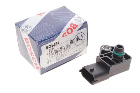 Датчик давления наддува OPEL 6335606, OPEL ASTRA, OPEL 6335606, OPEL 0281002487, BOSCH (0281002487)