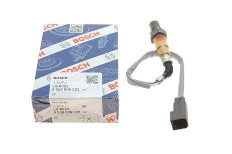 Датчик кисню, лямбда-зонд FORD FIESTA, FORD 1010006, FORD TRANSIT, BOSCH (0258006022)