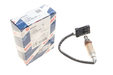 Датчик кислорода, лямбда-зонд OPEL 009118698, OPEL ZAFIRA, OPEL ASTRA, BOSCH (0258005055)