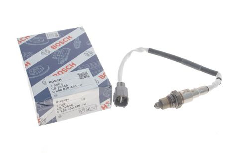 Датчик кисню, лямбда-зонд PEUGEOT 108, TOYOTA 894650H040, PEUGEOT 1643559380, BOSCH (0258030446)