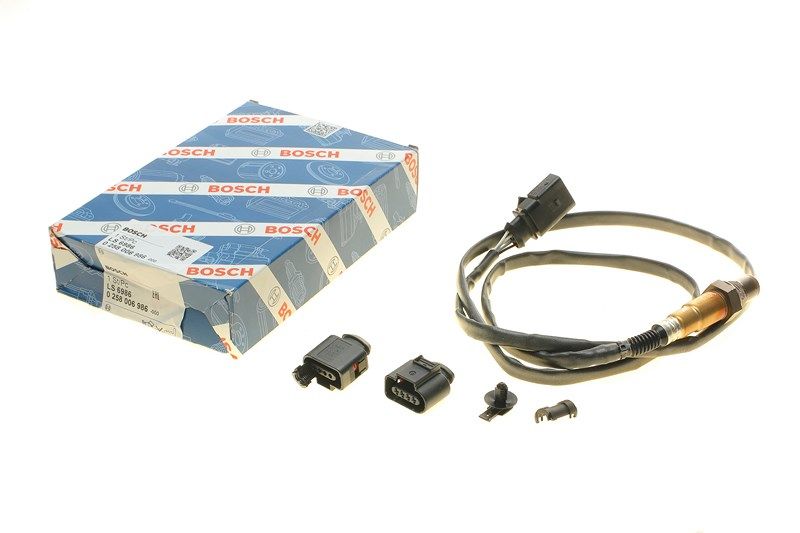Датчик кислорода, лямбда-зонд SKODA 06F906262D, SEAT 06D906265, VOLKSWAGEN 022906262BT, BOSCH (0258006986) Датчик кислорода, лямбда-зонд SKODA 06F906262D, SEAT 06D906265, VOLKSWAGEN 022906262BT, BOSCH (0258006986)