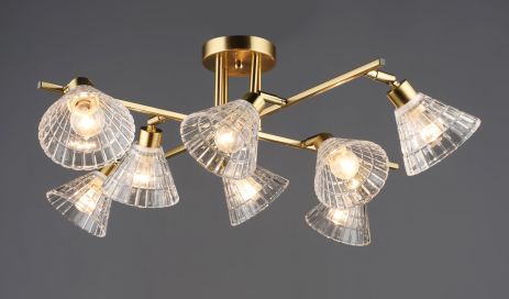 Стельова люстра B N6653/8 Мідь