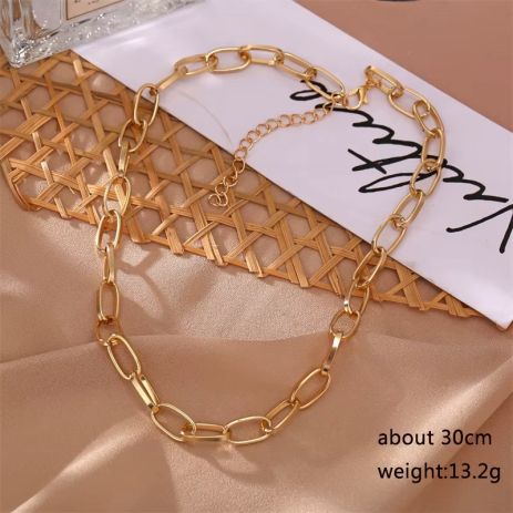 Женское ожерелье Цепь в форме цепи змейки на шею