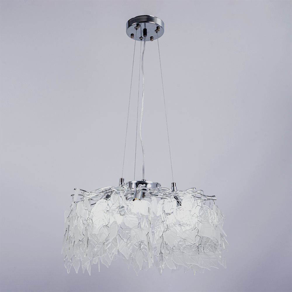 Люстра підвісна WM-7016 400-G9*5-38 CR Люстра підвісна WM-7016 400-G9*5-38 CR