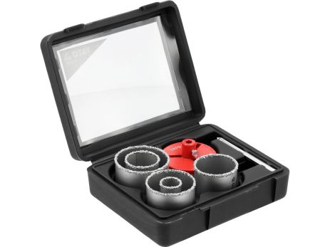 Свердла корончасті вольфраму Ø= 33, 53, 67, 73, 83 мм YATO YT-43920