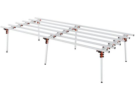 Стіл каркасний для обробки плитки 150x360 см. YATO YT-37101