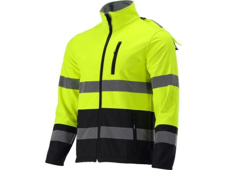 Світловідбивна куртка SOFTSHELL розмір 2XL YATO YT-79398