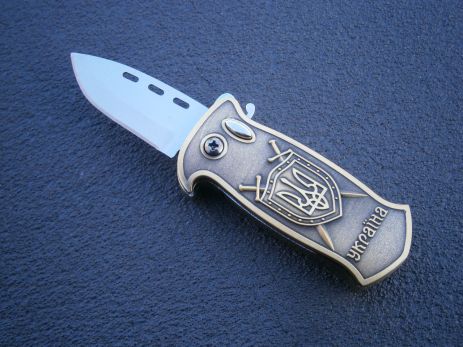 Зажигалка - нож Сила и Честь Украина турбо пламя