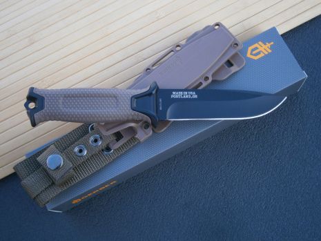 Нож фултанг туристический Gerber Portland Oregon 24 см койот в чехле