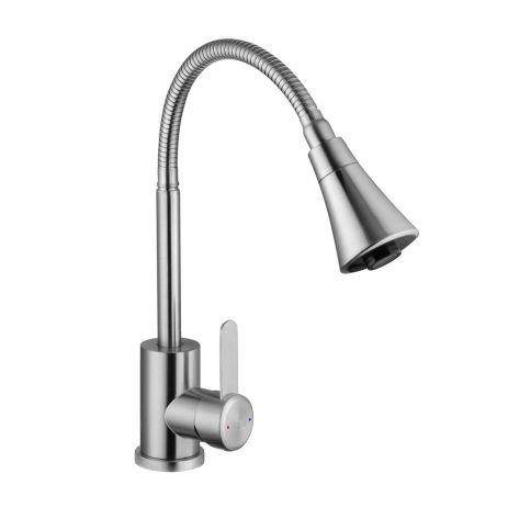 Змішувач для кухні Agua Elposo-INOX031