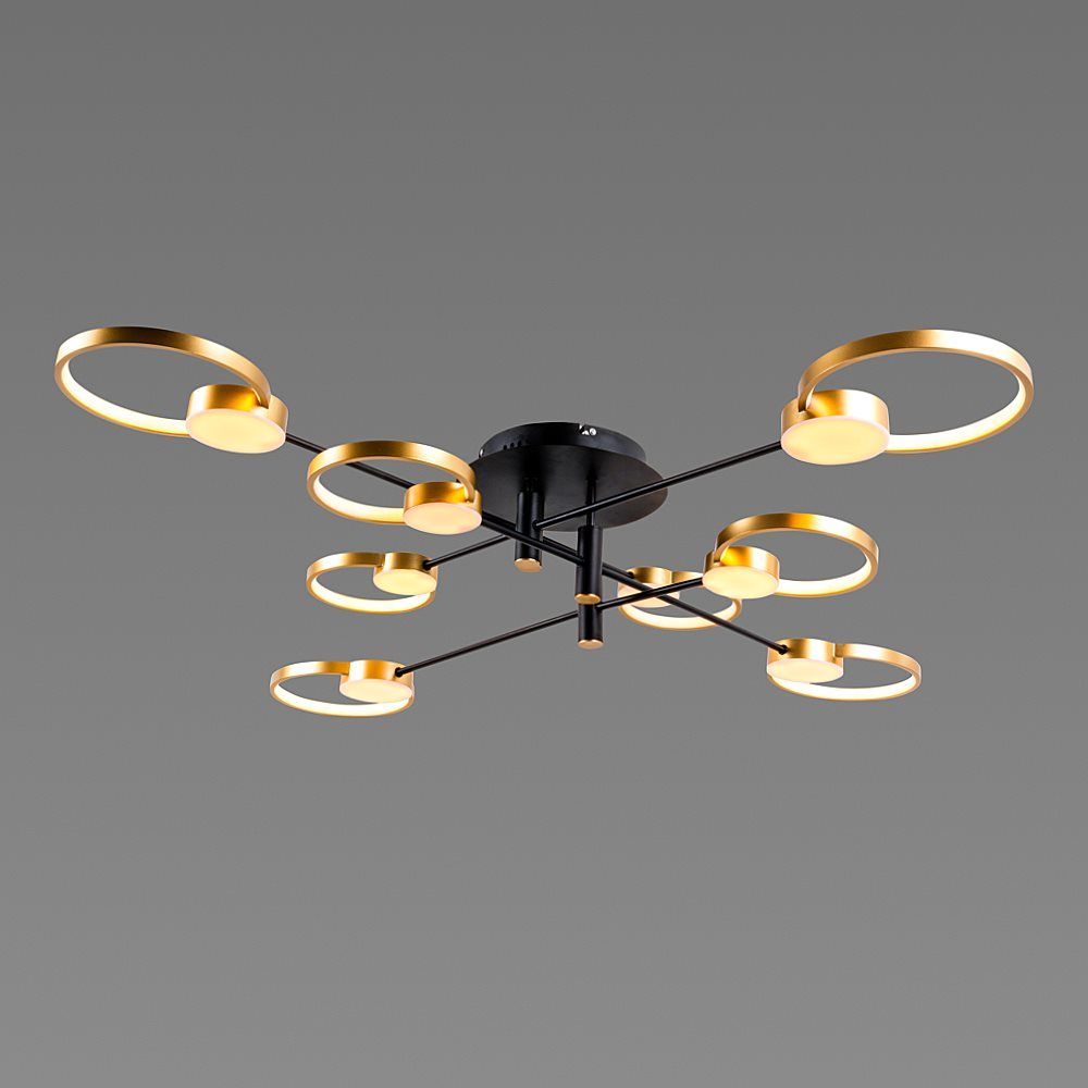 Акрилова світлодіодна люстра Sirius Ш 1312/8 (80W) Акрилова світлодіодна люстра Sirius Ш 1312/8 (80W)