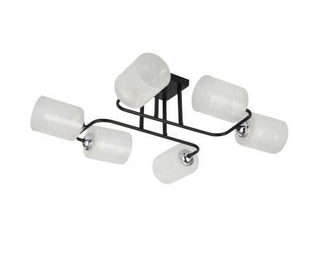 INTEREES IS 70196-6 BK+CR декоративная люстра