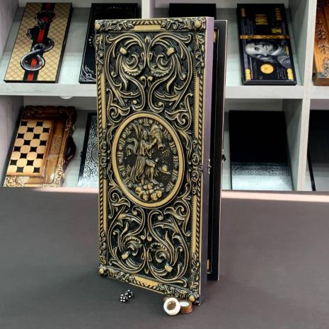 Нарды деревянные 50×23см знак зодиака Водолей