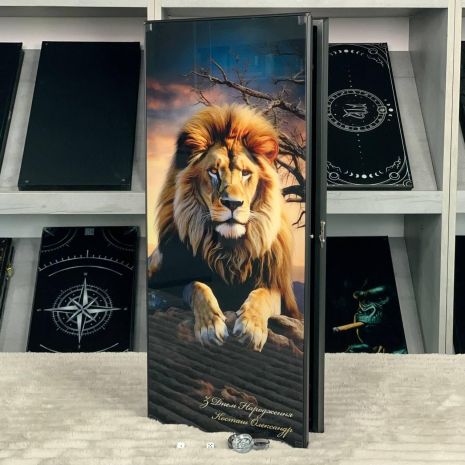 Нарди скляні 61×27×5 см індивідуальний дизайн