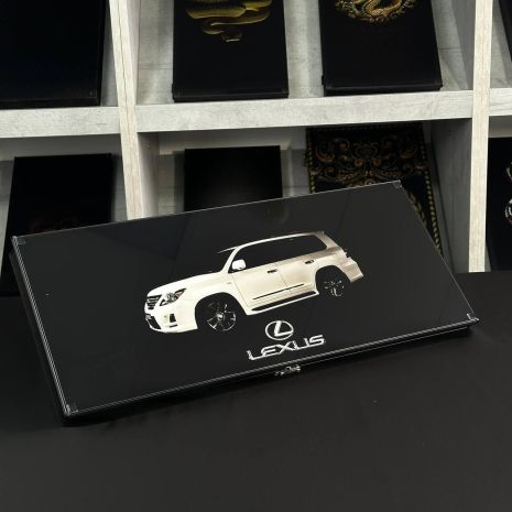 Нарды из стекла LEXUS 61×27×5см автомобильный аксессуар Нарды из стекла LEXUS 61×27×5см автомобильный аксессуар