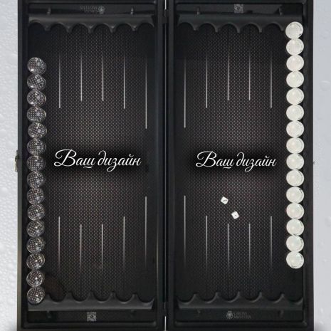 Патріотичні нарди зі скла та алюмінію 61х27х5см Патріотичні нарди зі скла та алюмінію 61х27х5см