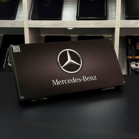 Нарды стеклянные с деревом MERCEDES-BENZ 50×24×6см Нарды стеклянные с деревом MERCEDES-BENZ 50×24×6см