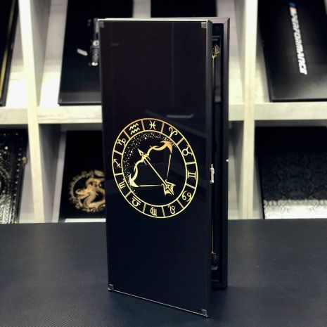 Нарди зі скла Стрілець 61×27×5см Нарди зі скла Стрілець 61×27×5см