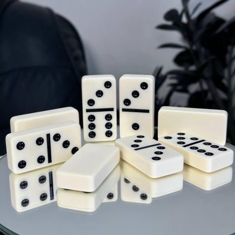 Сучасне доміно з карболіту 53х27х12мм