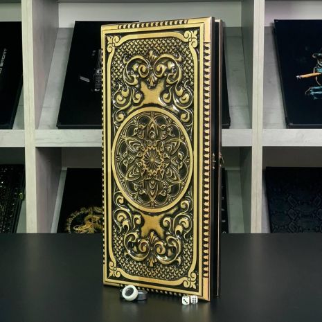 Нарды деревянные ручной работы Узор 50×23см