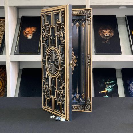 Нарды деревянные Лабиринт 60×28 см нарды длинные и короткие нарды