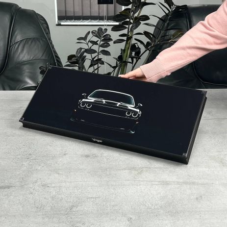 Нарды из стекла Узор длинные и короткие нарды 61×27×5см Нарды из стекла Узор длинные и короткие нарды 61×27×5см