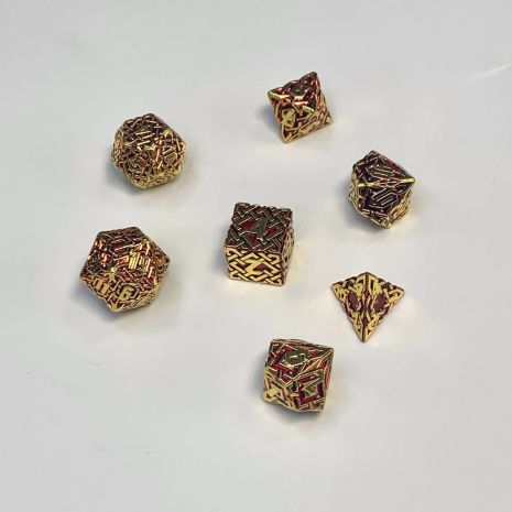 Кубики Dungeons & Dragons металеві 7 шт