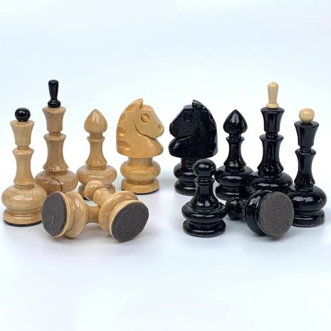 Шахові фігури малі дерев'яні ручної роботи Класичні Шахові фігури малі дерев'яні ручної роботи Класичні