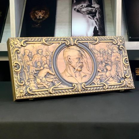 Нарды деревянные Козак 68×32×4см патриотические