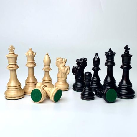 Професійні шахові фігури з обтяжувачем великі Професійні шахові фігури з обтяжувачем великі