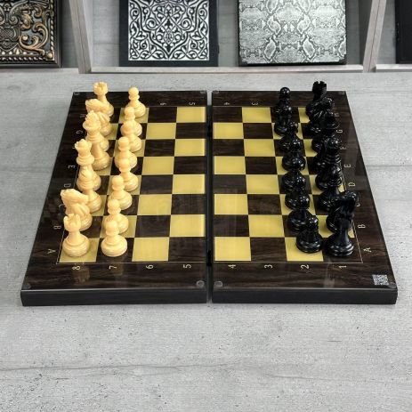 Шахматы и нарды 2в1 с индивидуальным дизайном 50х23см Шахматы и нарды 2в1 с индивидуальным дизайном 50х23см