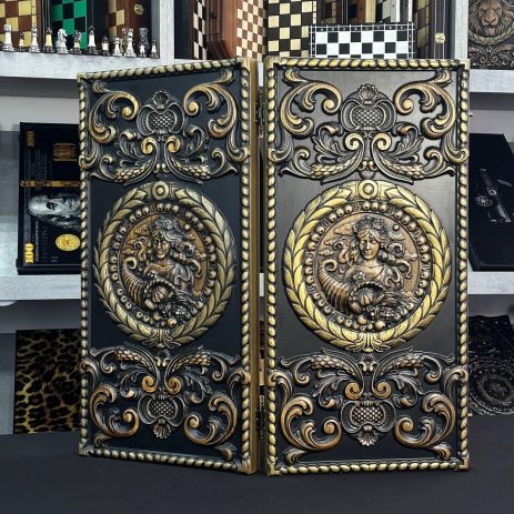 Нарди дерев'яні з ясеня Діва 64х32 см