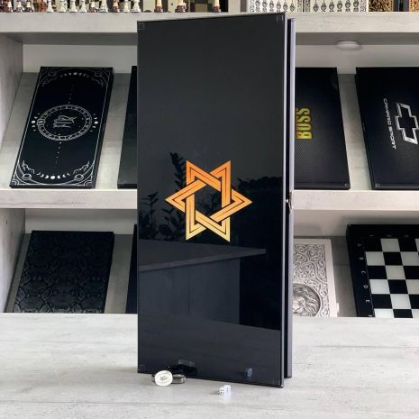 Нарди скляні Зірка Давида 61×27×5 см