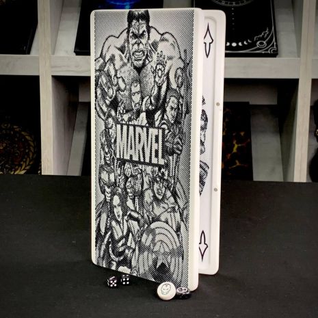 Нарды из камня 37×18×2см MARVEL